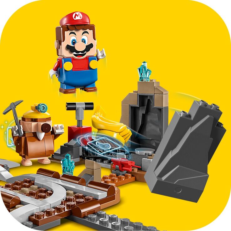 LEGO® Super Mario Diddy Kong's Mine Cart Ride Expansion Set (71425) (5)