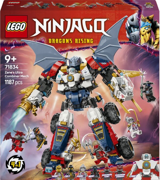 LEGO® Ninjago Zane's Ultra Combiner Mech (71834) (0)
