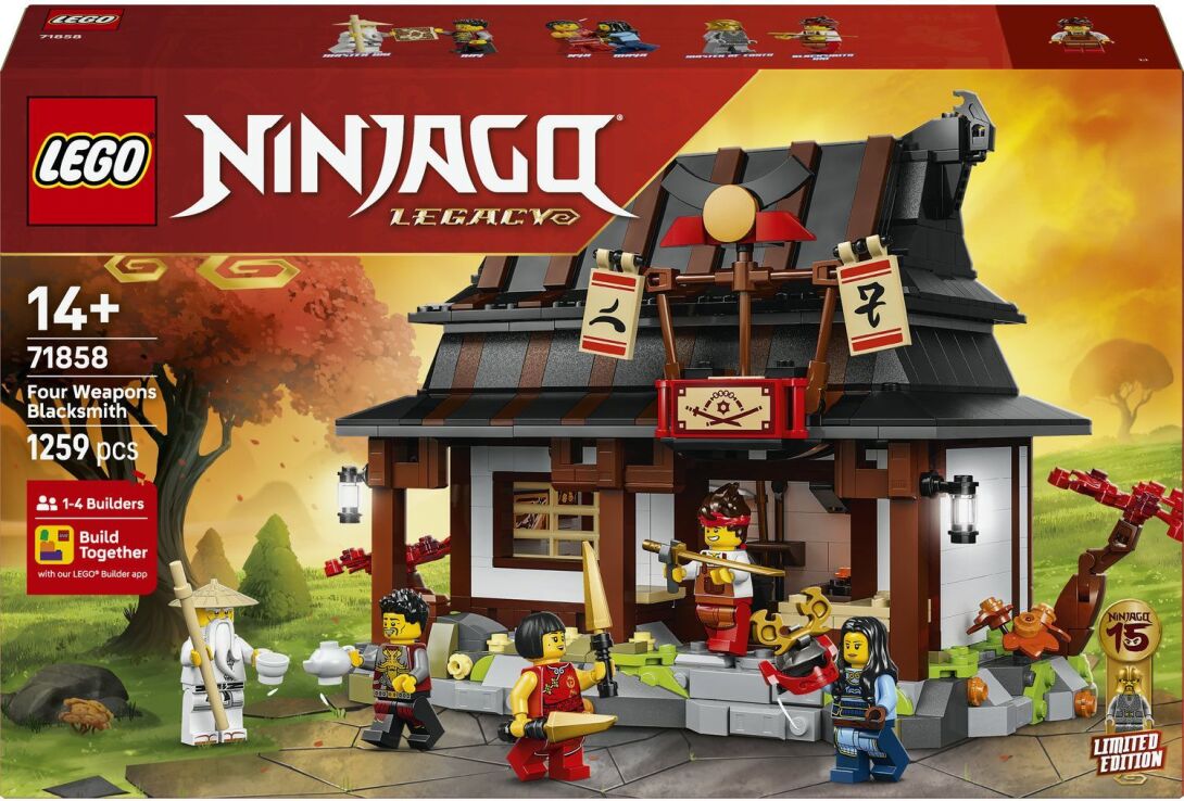 LEGO® Ninjago Four Weapons Blacksmith 15th Anniversary (71858) (0)