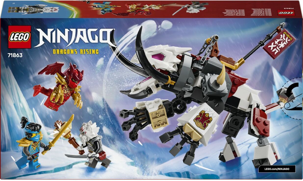 LEGO® Ninjago Zilvar And Grimtak The Dragon Beast (71863) (9)