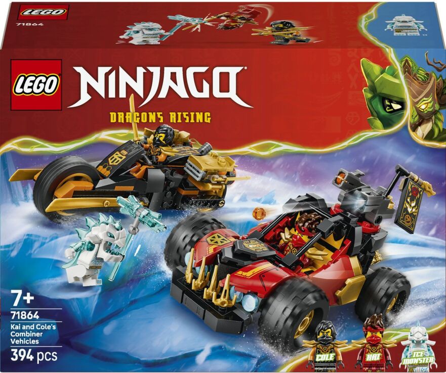 LEGO® Ninjago Kai And Cole's Combiner Vehicles (71864) (0)