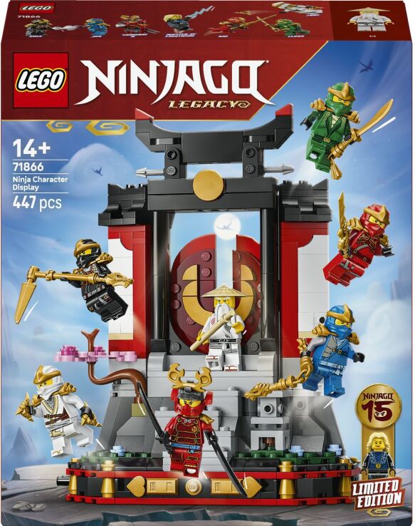 LEGO® Ninjago Ninja Character Display 15th Anniversary (71866) (0)