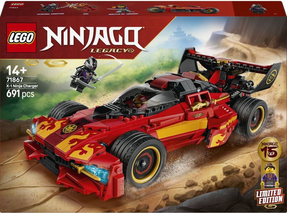LEGO® Ninjago X-1 Ninja Charger 15th Anniversary (71867) (0)