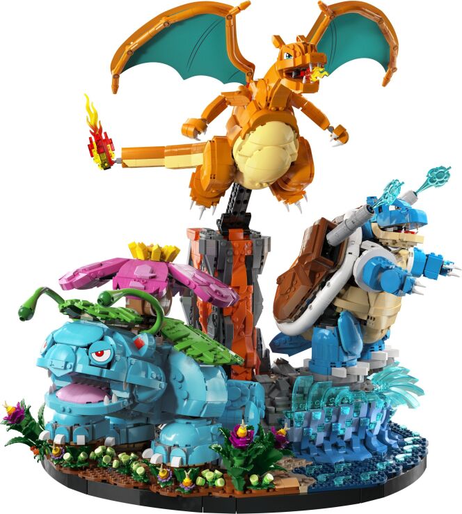 LEGO® Pokemon: Venusaur, Charizard & Blastoise (72153) (1)