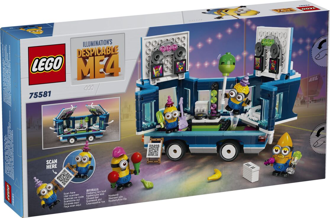 LEGO Minions Music Party Bus (75581) (10)
