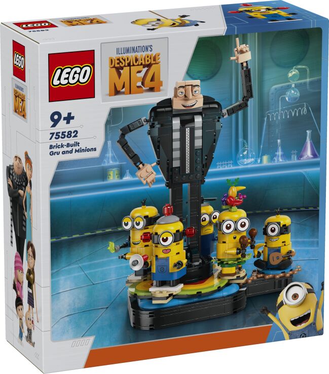 LEGO Minions Brick-Built Gru & Minions (75582) (0)