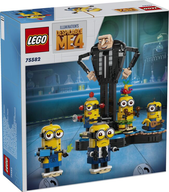 LEGO Minions Brick-Built Gru & Minions (75582) (7)