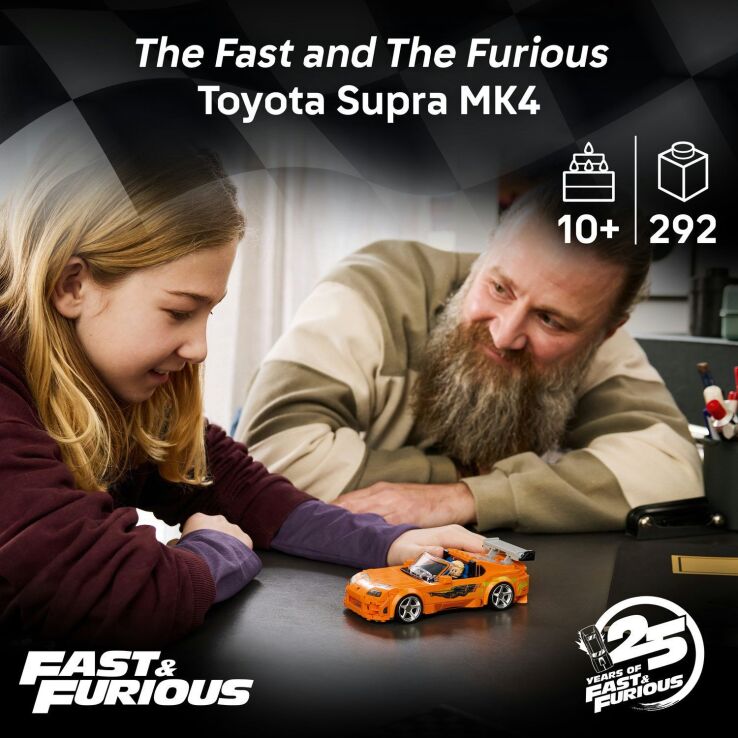 LEGO® Speed Champions The Fast & The Furious Toyota Supra MK4 (77260) (2)