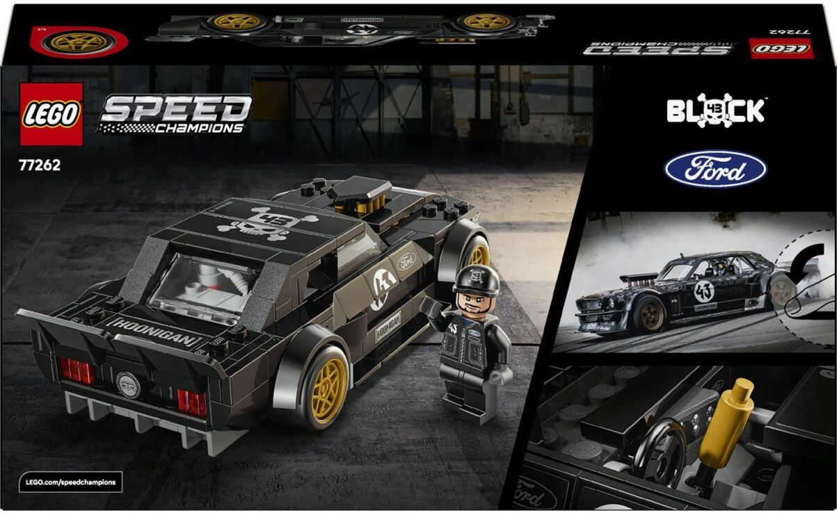 LEGO® Speed Champions Ken Block's '65 Ford Mustang Hoonicorn V1 (77262) (8)