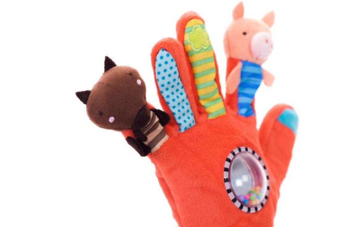 Eurekakids Κούκλες Κουκλοθέατρου Glove Puppets Red (690008) (1)