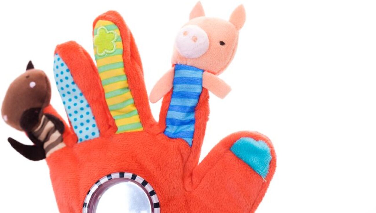 Eurekakids Κούκλες Κουκλοθέατρου Glove Puppets Red (690008) (2)