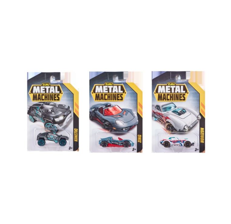 Zuru Metal Machines Cars Series 2 Multi Pack 1Τμχ-23 Σχέδια (6708) (4)
