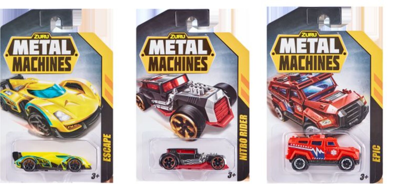 Zuru Metal Machines Cars Series 2 Multi Pack 1Τμχ-23 Σχέδια (6708) (5)