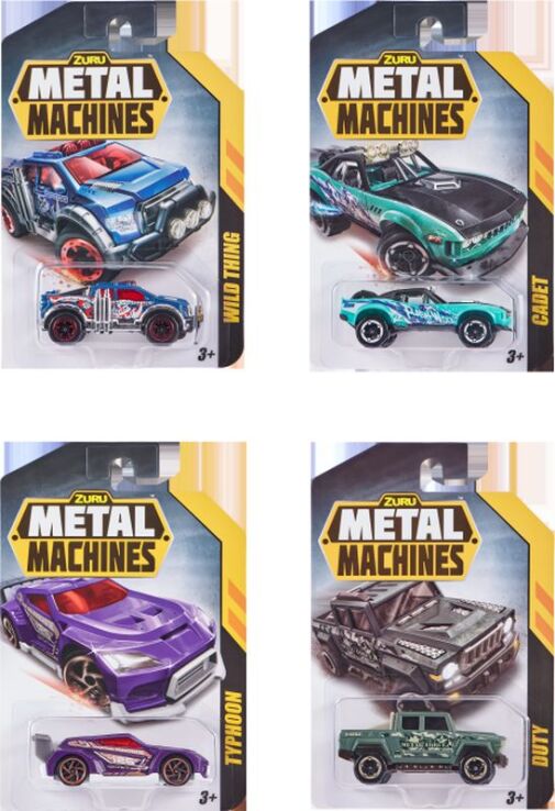 Zuru Metal Machines Cars Series 2 Multi Pack 1Τμχ-23 Σχέδια (6708) (8)