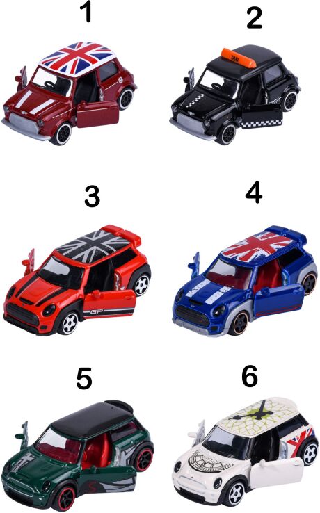 Majorette D/C Οχήματα Premium Mini 7.5cm-6 Σχέδια (8504100005) (1)