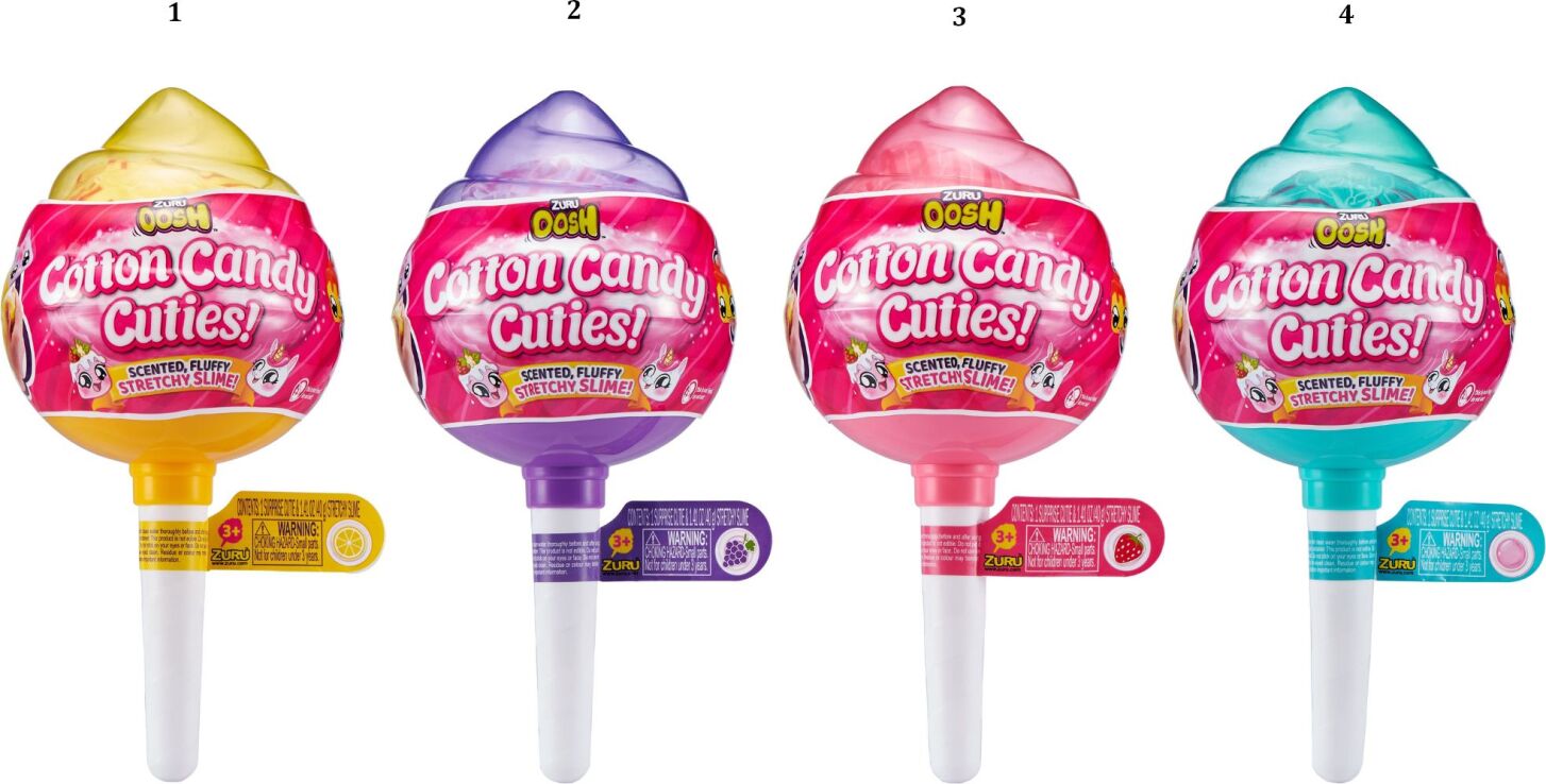 Zuru Oosh Cotton Candy Series 2 Small-4 Σχέδια (8627SQ1) (1)