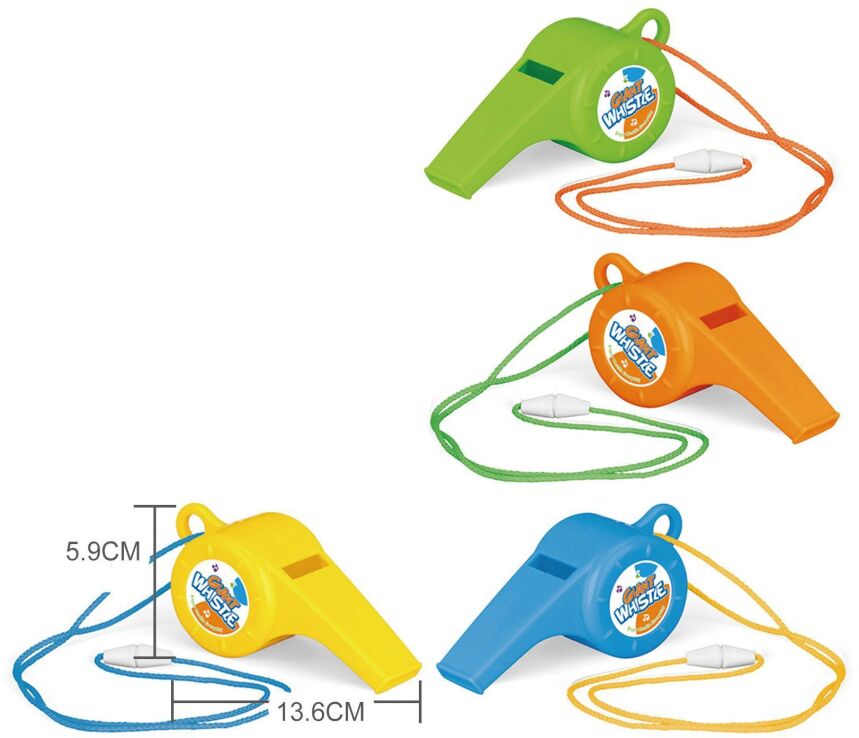 BW AJ Σφυρίχτρα-4 Χρώματα-1Τμχ (AJ0077) (0)