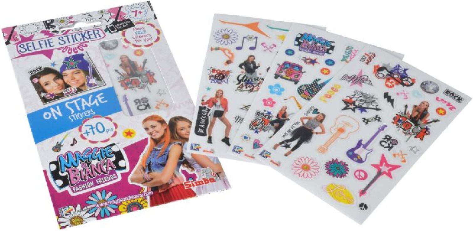 Simba Maggie & Bianca Selfie Sticker-3 Σχέδια (109270016) (3)