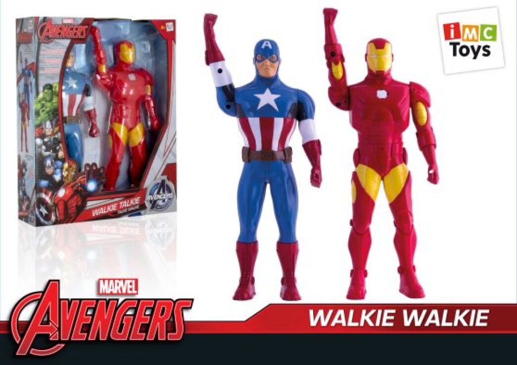 Imc Iron Man & Captain America Walkie Talkie Φιγούρες (390133) (1)