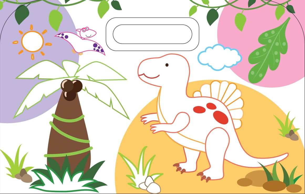 Βαλιτσάκι Με Αυτοκόλλητα Και Ζωγραφική 2-Δεινόσαυροι (2298) (1)