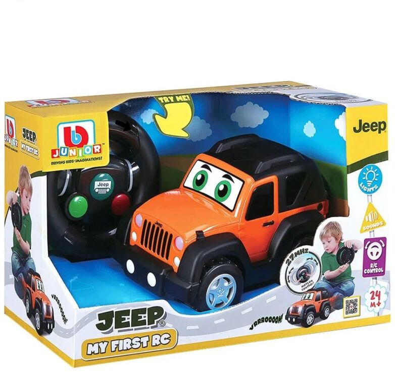 Burago Junior Τηλεκατευθυνόμενο My First Jeep (16/92002) (1)