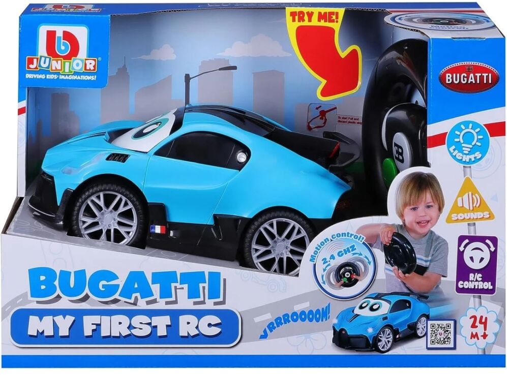 Burago Junior Τηλεκατευθυνόμενο My First Bugatti (16/92013) (1)
