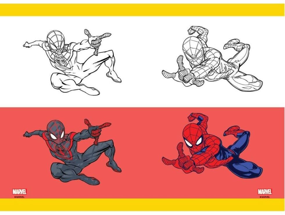 Spiderman Τετράδιο Καρφίτσα 17x24 40 Φύλλων-2 Σχέδια-1Τμχ (000508553) (2)