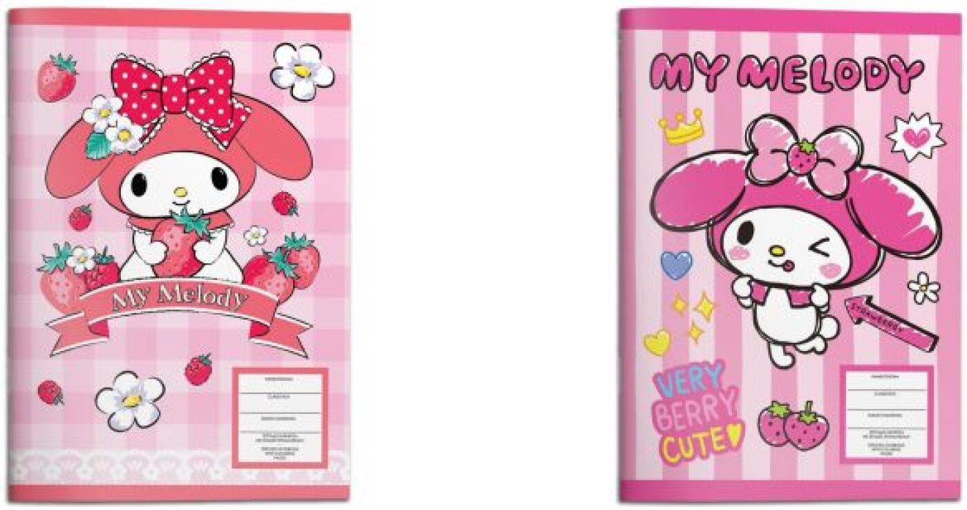 My Melody Τετράδιο Καρφίτσα 17X25 40 Φύλλων-2 Σχέδια-1Τμχ (000490297) (0)