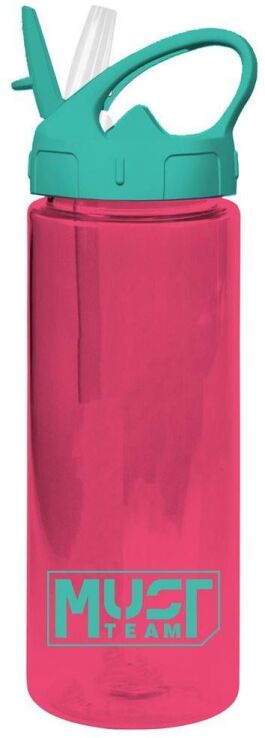 Must Παγούρι Πλαστικό Με Καλαμάκι 500ml-4 Σχέδια (000586435) (2)