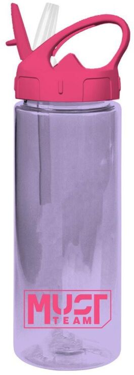 Must Παγούρι Πλαστικό Με Καλαμάκι 500ml-4 Σχέδια (000586435) (4)