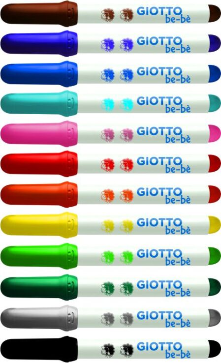 Giotto 12 Μαρκαδόροι Bebe (466700) (2)