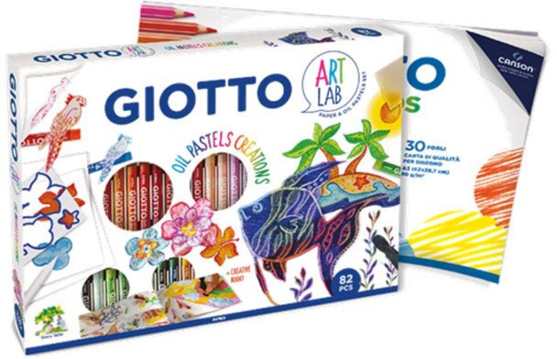 Giotto Σετ Δημιουργίας Art Lab Oil Pastels Creations (000581700) (1)