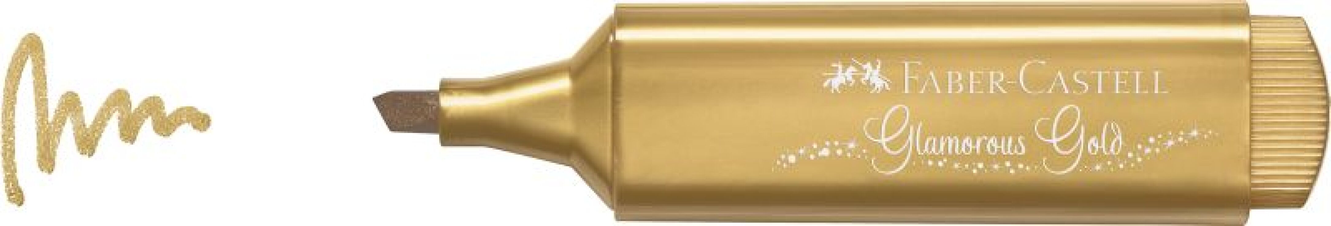 Faber Castell Textliner Μεταλλικός Χρυσός-1Τμχ  (12310064) (2)