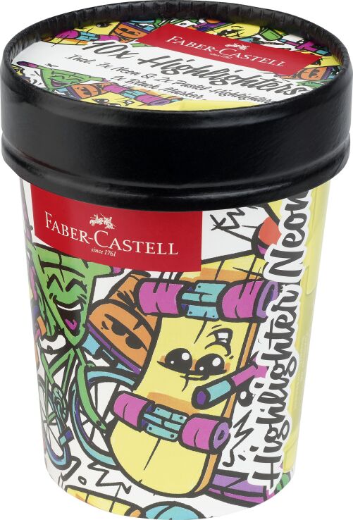 Faber Castell Υπογραμμιστές Ice Cream Cup 10Τμχ (129254695) (1)