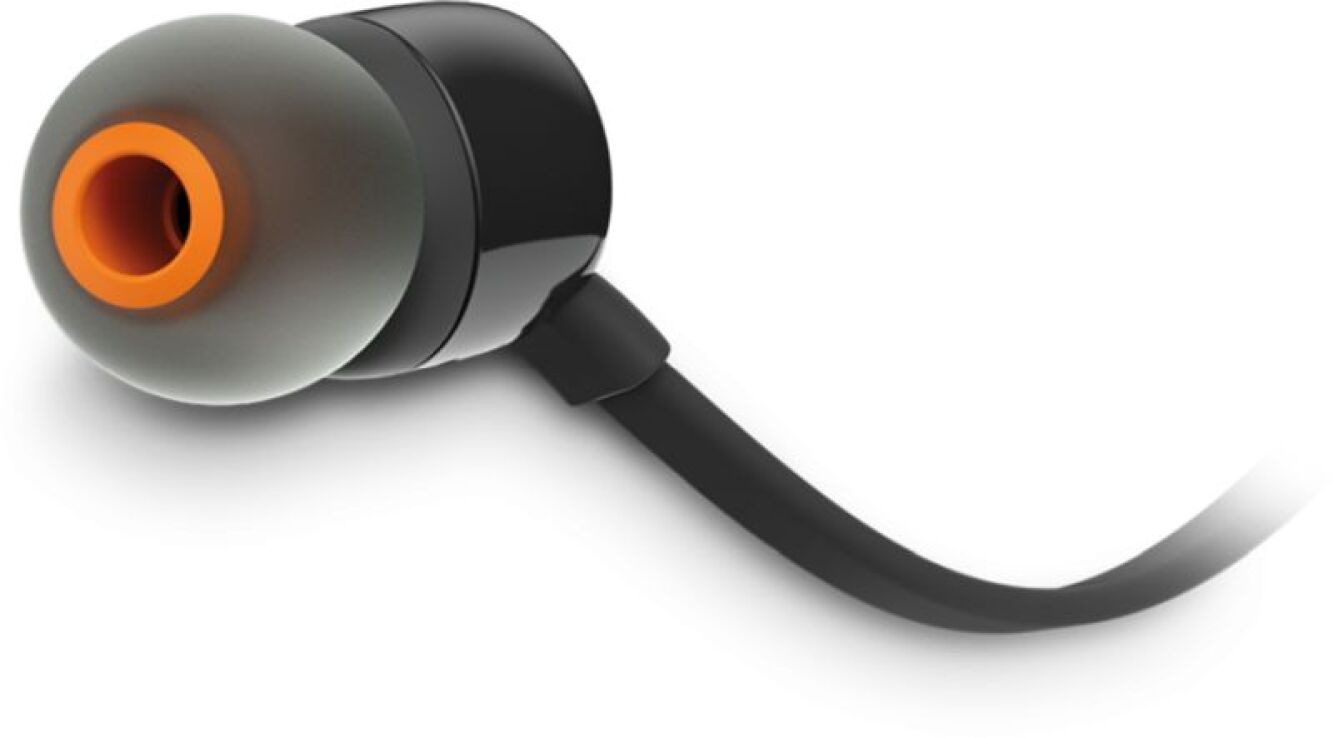 JBL T110 Ακουστικά In-Ear Universal Black (JBLT110BLK-20.02983) (2)