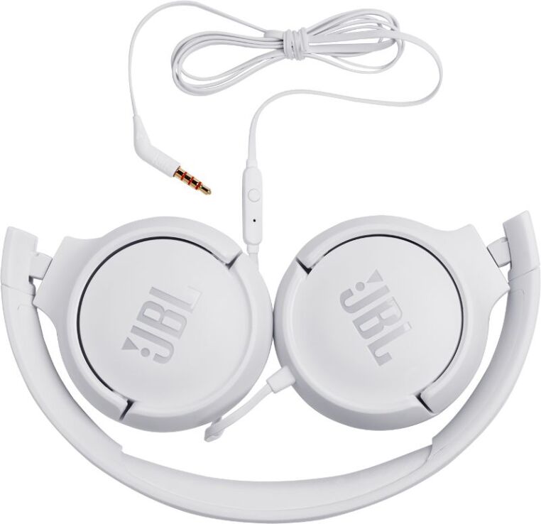 JBL Tune 500 Ακουστικά On-Ear Universal White (JBLT500WHT-20.03374) (2)