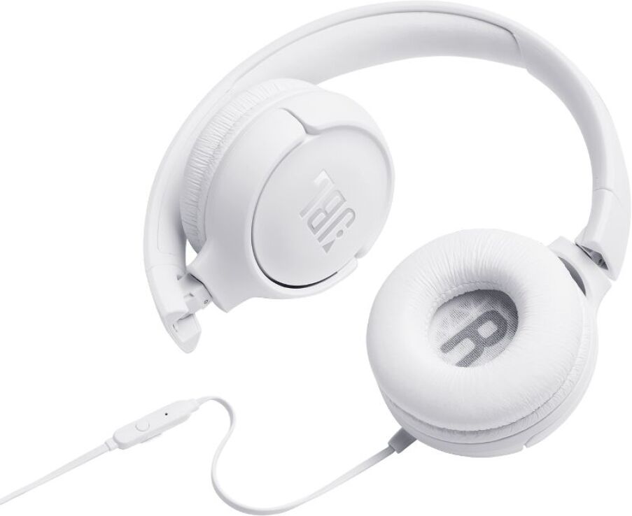 JBL Tune 500 Ακουστικά On-Ear Universal White (JBLT500WHT-20.03374) (3)
