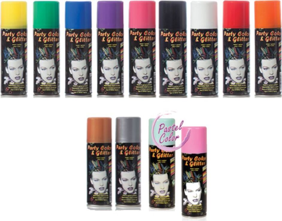 Σπρέι Fluo Για Μαλλιά 125ml-13 Χρώματα  (6020) (1)