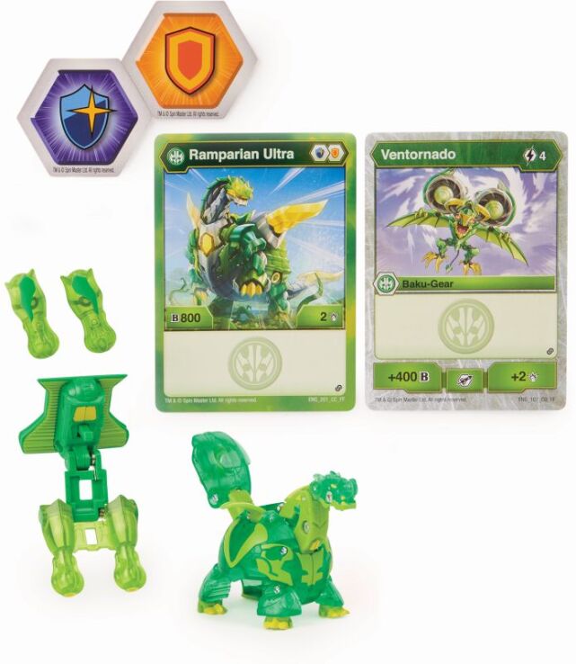 Bakugan Σφαίρα Ultra Με Εξοπλισμό Μάχης S2-7 Σχέδια (6055887) (2)