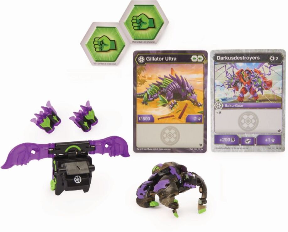 Bakugan Σφαίρα Ultra Με Εξοπλισμό Μάχης S2-7 Σχέδια (6055887) (3)