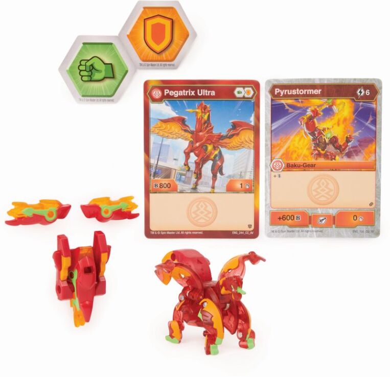 Bakugan Σφαίρα Ultra Με Εξοπλισμό Μάχης S2-7 Σχέδια (6055887) (5)