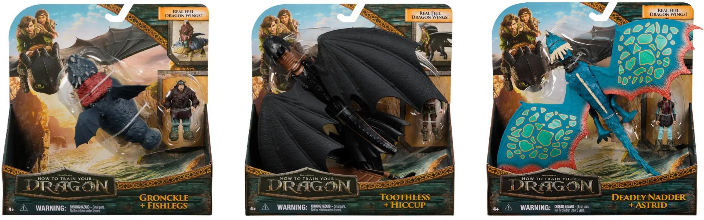 Λαμπάδα Dragons Δράκος & Βίκινγκ-3 Σχέδια (6072587) (2)