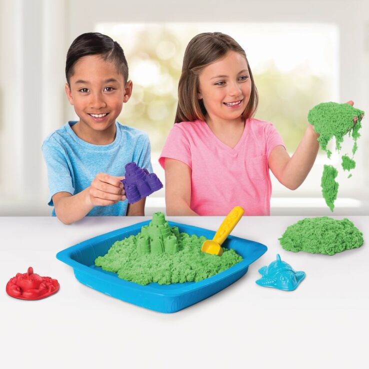 Kinetic Sand Σετ Άμμος Kinetic - 3 Χρώματα (6024397) (4)