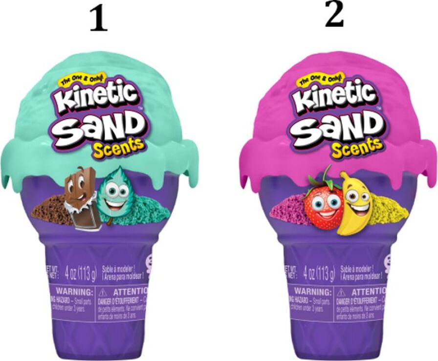 Kinetic Sand Παγωτίνια-2 Σχέδια (6058757) (1)