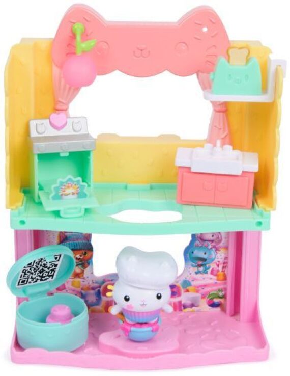 Λαμπάδα Gabby's Dollhouse Movie Mini Σετ Δωμάτια-Κουζίνα (6074281) (1)