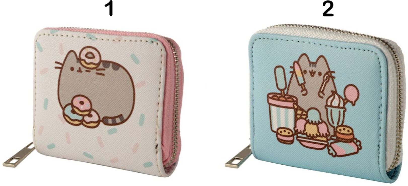 Puckator Πορτοφολάκι Pusheen Foodie Cat-2 Σχέδια (PUR109) (1)