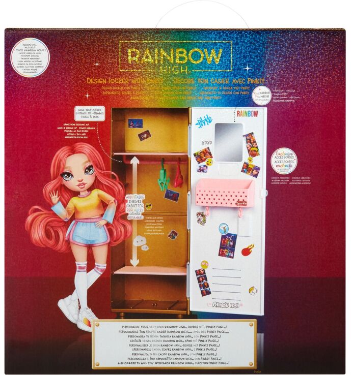 Raibow High Ντουλάπα Με Κούκλα (121015EUC) (3)