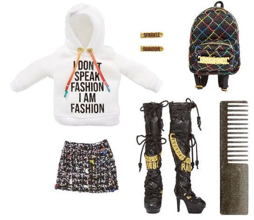 Rainbow High Junior High Κούκλα S2-3 Σχέδια (582939EUC) (6)