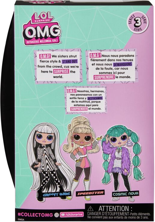 L.O.L Surprise Omg  Κούκλα-Cosmic Nova (88566EUC) (4)