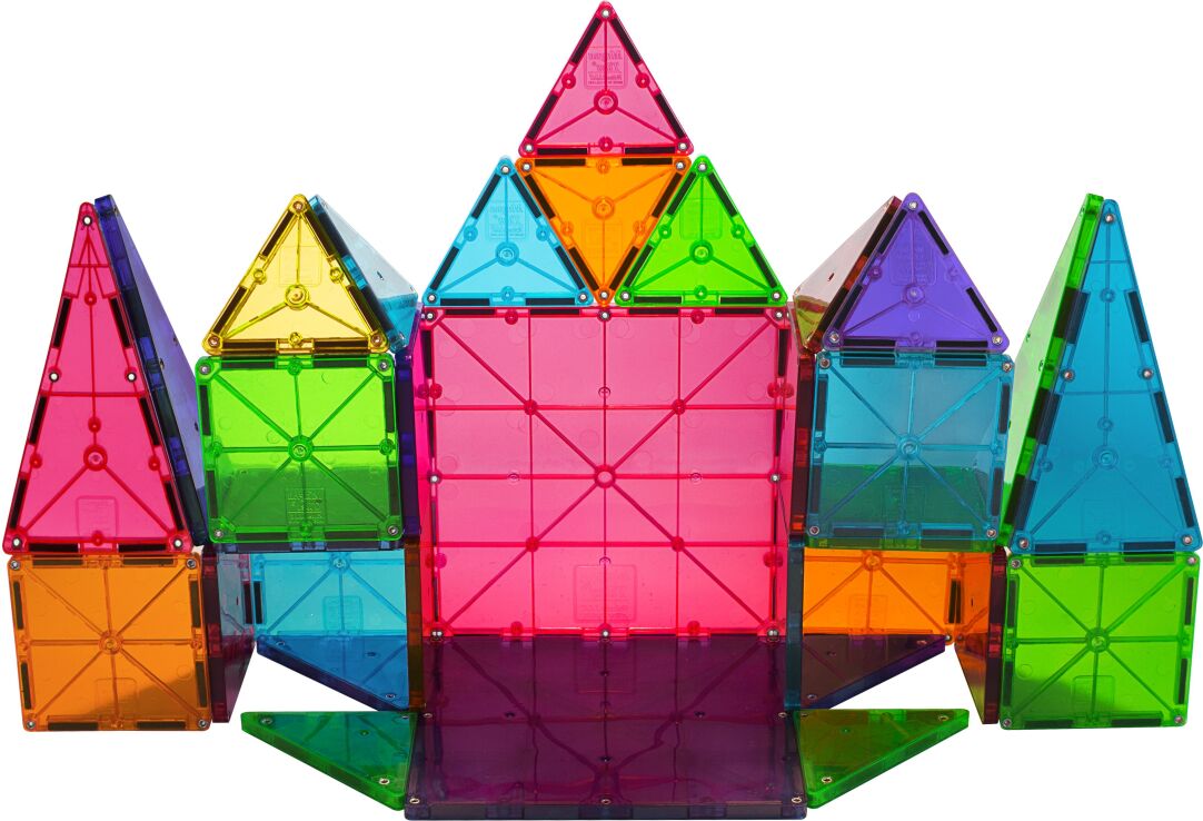 Magna-Tiles Clear Colors Set-32 Τμχ (02132) (1)